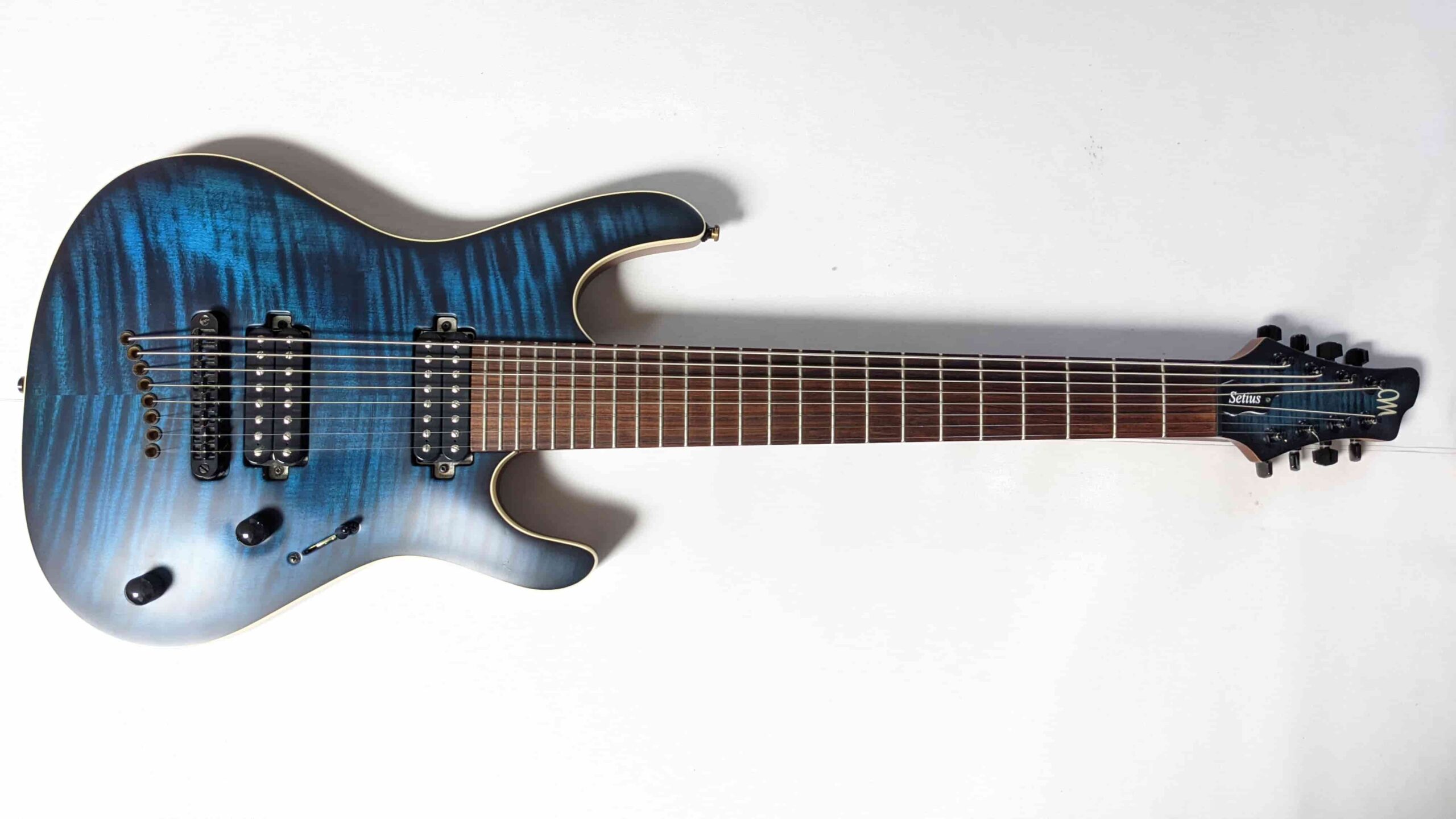 Mayones setius gtm 7 cordas da guitarra elétrica